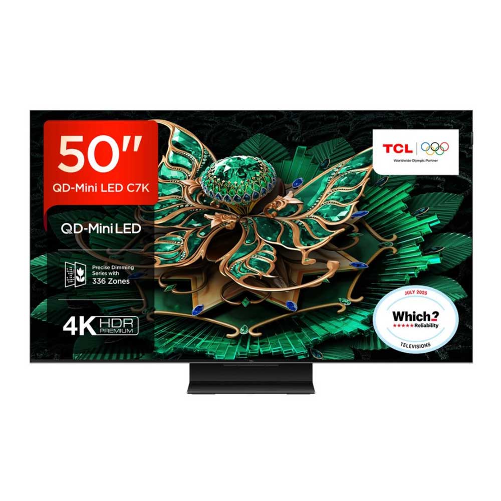 TCL 50C7K-UK 40" 4K QD-Mini LED UHD TV