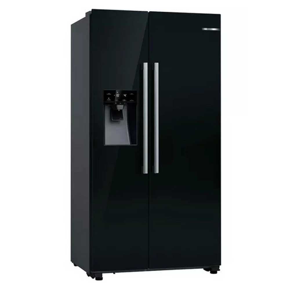 Bosch KAD93ABEP 70/30 Total No Frost American Fridge Freezer - Black