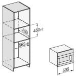 Miele CVA7840 Clean Steel Built-In Coffee Machine