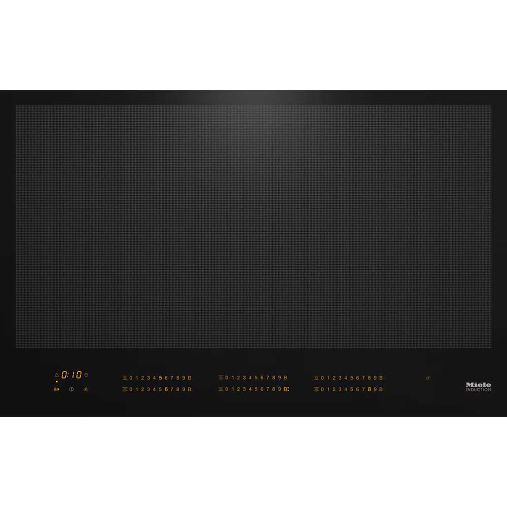 Miele KM7678FL-FS 80cm Wide Wi-fi Connect Induction Hob - Black