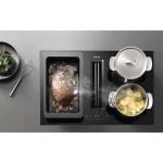 Miele KMDA7473-1FL 80cm Wide Venting Hob - Black