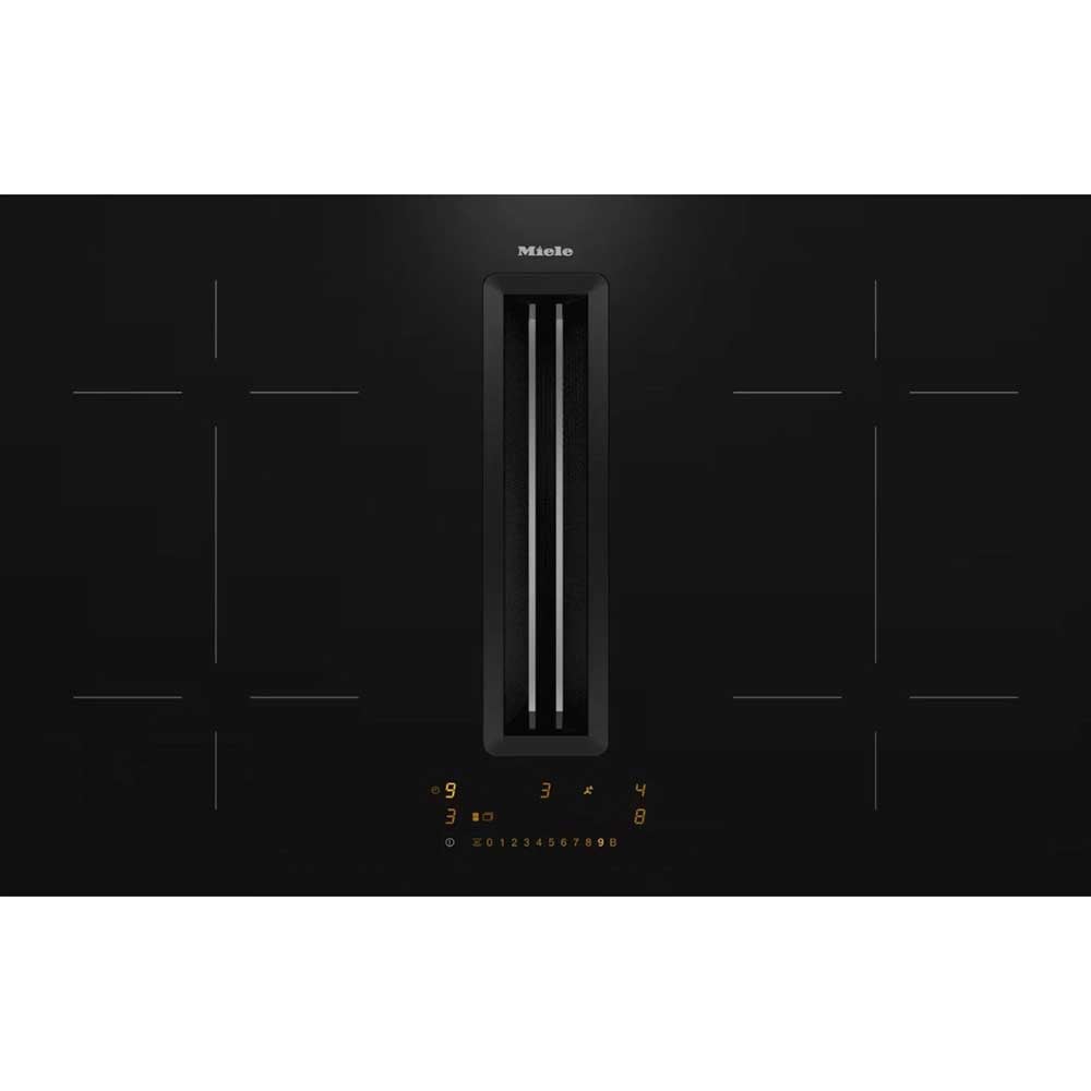 Miele KMDA7473-1FL 80cm Wide Venting Hob - Black