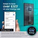 Samsung RF24BB620ES9EU 90.8cm Total No Frost American Fridge Freezer - Refined Inox