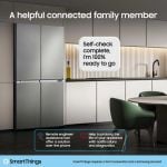 Samsung RF24BB620ES9EU 90.8cm Total No Frost American Fridge Freezer - Refined Inox