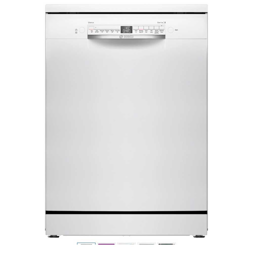 Bosch SMS2HVW06G Series 2 Dishwasher - White - 14 Place Settings