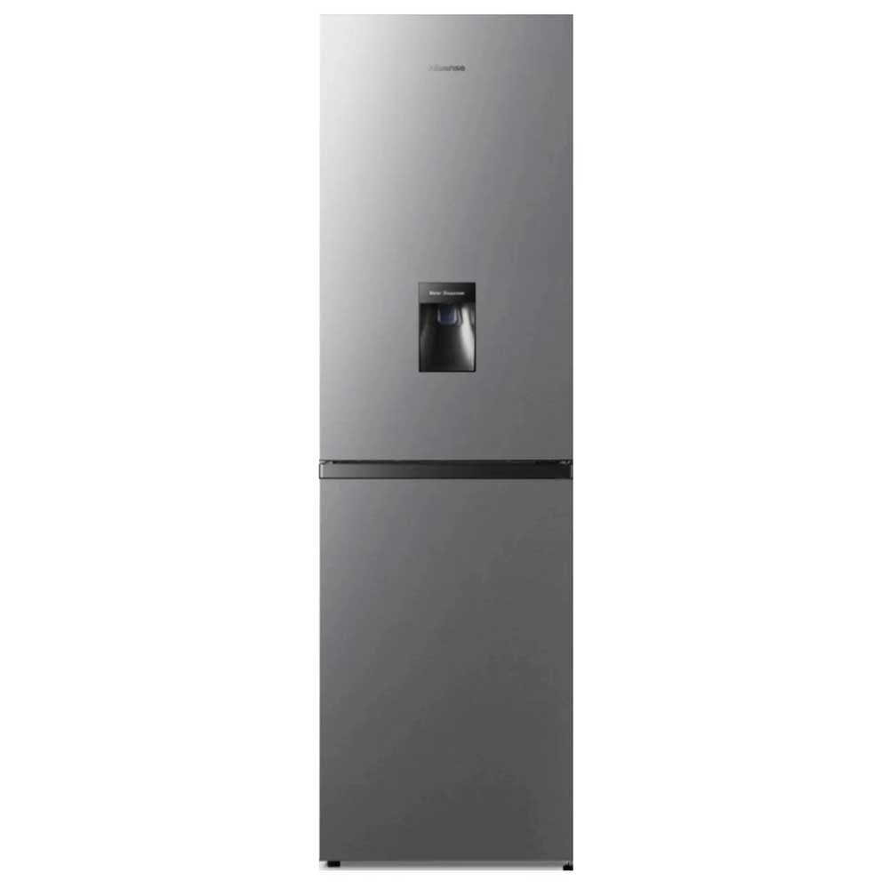 Hisense RB327N4WCE 50/50 Total No Frost Fridge Freezer - Stainless Steel