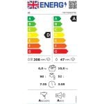 LG FWY706WWTN1 Washing Load 10kg Drying Load 6kg Spin 1400 Washer Dryer - White