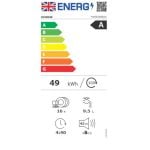 Hisense HV663A60UK Full Size Fully Integrated Dishwasher - 16 Place Settings