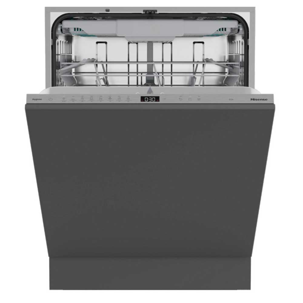Hisense HV663A60UK Full Size Fully Integrated Dishwasher - 16 Place Settings
