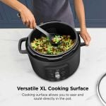 Ninja PC201UK HyperHeat 9-in-1 Pressure and Rice Cooker - Grey/Black
