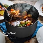 Ninja PC201UK HyperHeat 9-in-1 Pressure and Rice Cooker - Grey/Black
