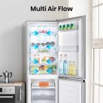 Hisense RB327N4BCE 50/50 Total No Frost Fridge Freezer - Stainless Steel