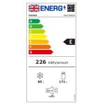 Hisense RB327N4BCE 50/50 Total No Frost Fridge Freezer - Stainless Steel