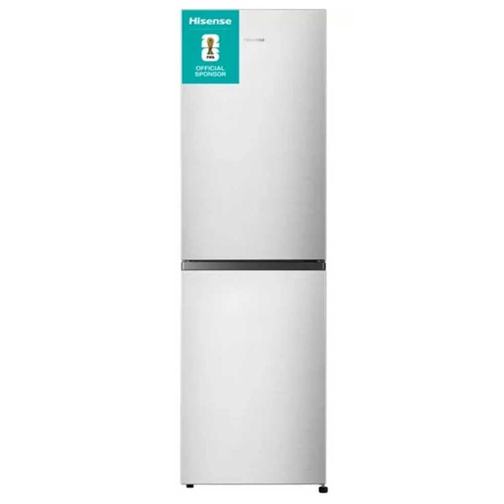Hisense RB327N4BCE 50/50 Total No Frost Fridge Freezer - Stainless Steel