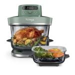 Ninja AS090UKGN CRISPi PRO 5-in-1 Glass Air Fryer - Green