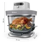 Ninja AS090UKWH CRISPi PRO 5-in-1 Glass Air Fryer - White