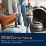 Vax CDUP-LORP LiftOut Reach Pet-Design Upright Vacuum Cleaner - Graphite/Teal
