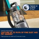 Vax CDUP-LORP LiftOut Reach Pet-Design Upright Vacuum Cleaner - Graphite/Teal