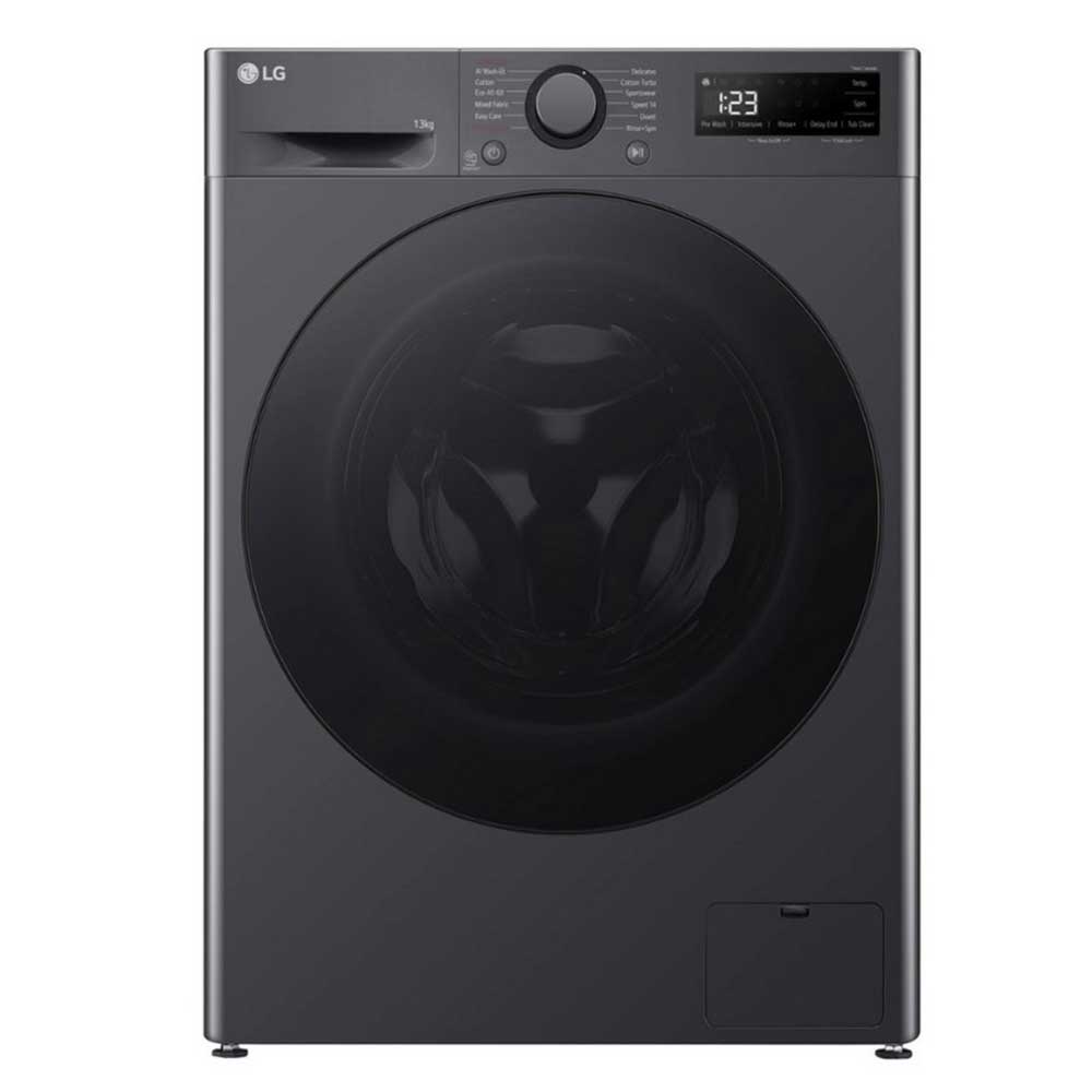 LG F4Y513GBLN1 13kg Load 1400 Spin Washing Machine - Slate Grey