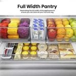 Hisense RF815N4SESE Total No Frost Plumbed American Fridge Freezer - Silver