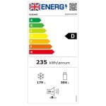 Hisense RQ5P470SYFD Total No Frost American Fridge Freezer - Black