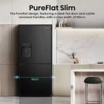 Hisense RQ5P470SYFD Total No Frost American Fridge Freezer - Black