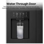 Hisense RQ5P470SYFD Total No Frost American Fridge Freezer - Black