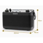 Roberts Stream 219 Dab Radio - Black