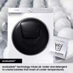 Samsung WW10FG5U34AEEU Load 10kg Spin 1400 Washing Machine - White