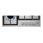AEG HGE64200SM 3000 Slimline 60cm Gas Hob - Stainless Steel