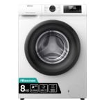 Hisense WF1Q8041BW Load 8kg Spin 1400 Steam Washing Machine - White