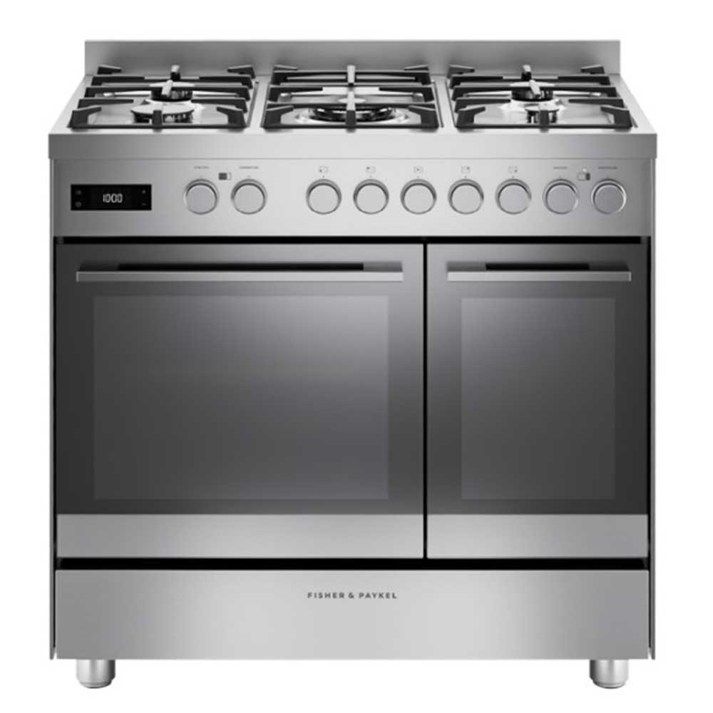 Fisher & Paykel Series 7 OR90L7DBGFX2 Dual Fuel Range Cooker with Gas Hob