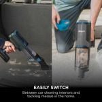 Shark BH102UK Power Boost Pet Handheld Vacuum - 40 minutes run time - Charcoal with Blue
