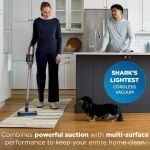 Shark BU3621UKT Cordless Stick Vacuum Cleaner - 40 minutes run time - Grey