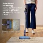 Shark BU3621UKT Cordless Stick Vacuum Cleaner - 40 minutes run time - Grey