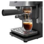Beko CED7524X Espresso Machine with Integrated Grinder and Milk Cup - Silver