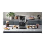 Beko CED7524X Espresso Machine with Integrated Grinder and Milk Cup - Silver