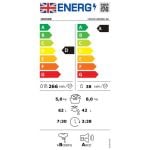 HGWD 485S8C-80 1400 Spin 8kg Load 5kg Drying Load Washer Dryer - White