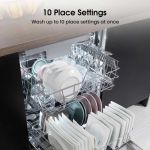 Hisense HS523E15WUK Slimline Dishwasher - White - 10 Place Settings