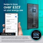 Samsung RS70F65KETEU 60/40 American Fridge Freezer - Silver