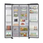 Samsung RS70F65KETEU 60/40 American Fridge Freezer - Silver