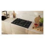 Neff T27PIQ4S0 75.2cm Gas Hob - Black