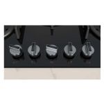 Neff T27PIQ4S0 75.2cm Gas Hob - Black
