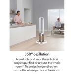 Dyson TP12 (544535-01) Purifier Fan - White/Gold