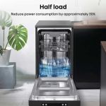 Hisense HS523E15WUK Slimline Dishwasher - Black - 10 Place Settings