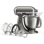 KitchenAid Artisan Plus 50 stand mixer in medallion silver, new for 2026