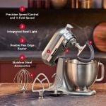 KitchenAid Artisan Plus 50 stand mixer in medallion silver, new for 2026
