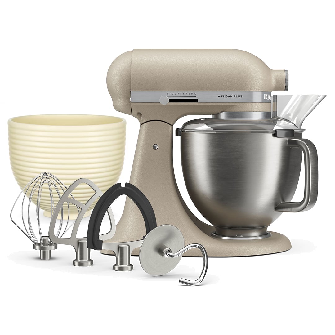 KitchenAid Artisan Plus stand mixer and free ceramic bowl