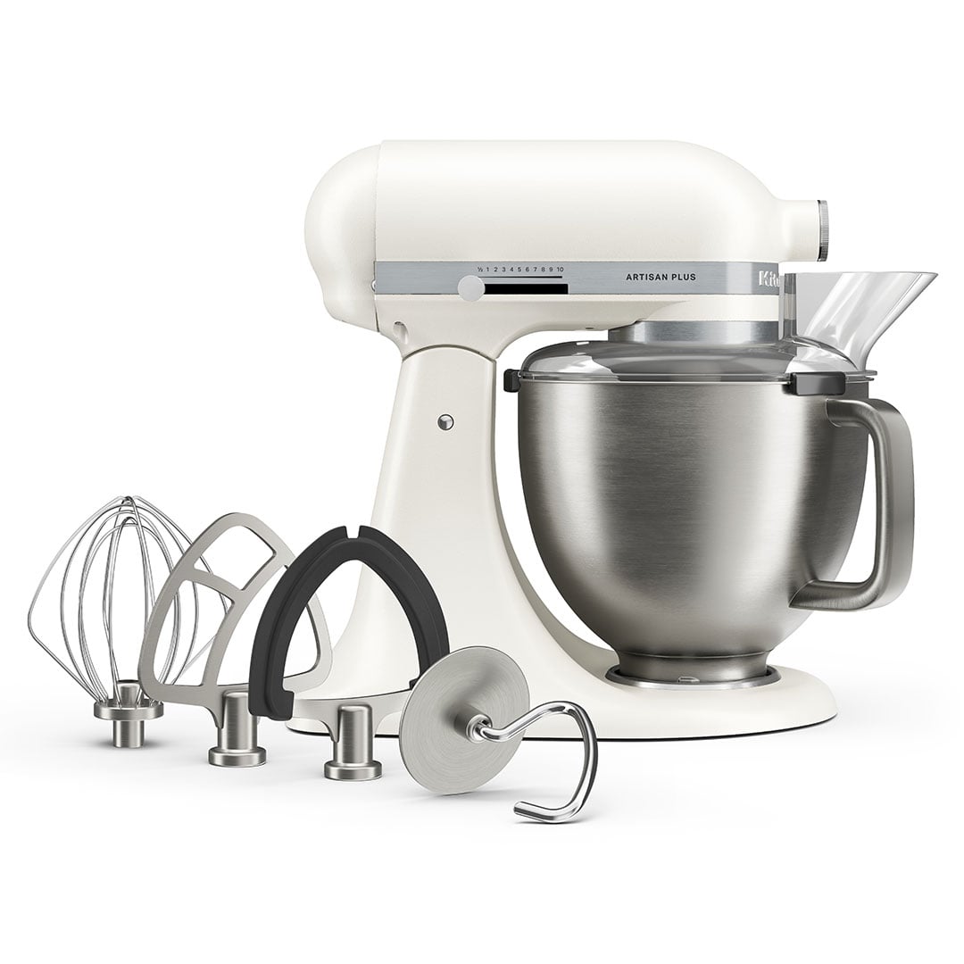 KitchenAid Artisan Plus 50 stand mixer in porcelain, new for 2026