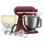 KitchenAid Artisan Plus stand mixer and free ceramic bowl
